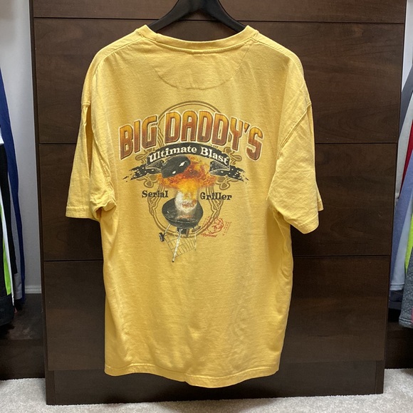 XL Big Daddy’s BBQ t shirt heavy weight - Picture 4 of 5